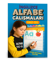 İngilizce Alfabe Çalışmaları YAZ-SİL Seti
