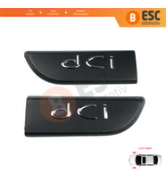 Renault Megane MK2 Scenic MK2 için 2 Adet DCI Monogram Amblemi Yazısı 8200717150