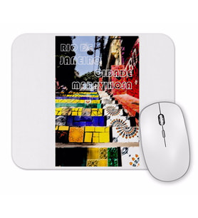 Rio de Janeiro Branca Mouse Pad