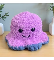 Çift Taraflı Mod Ahtapot (10cm) (Pembe-Mavi-Sarı-Beyaz)