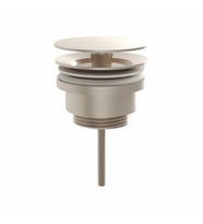 VitrA Origin Lavabo Yuvarlak Süzgeci Universal Basmalı Fırçalı Nikel A4514934