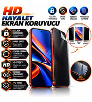Huawei P60 PRO Uyumlu Şeffaf HD Hayalet Nano Kırılmaz Ekran Koruyucu Darbe Emici Ultra Plus