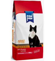 Paw Paw Kuzulu ve Pirinçli Yetişkin Kedi Maması 15 Kg