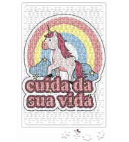 Lion Cuida Da Sua Vida Puzzle 240 Parça Yapboz