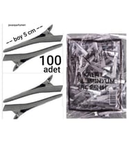 Antac Aliminyum Kuaför Saç Pensi 100'Lü Paket
