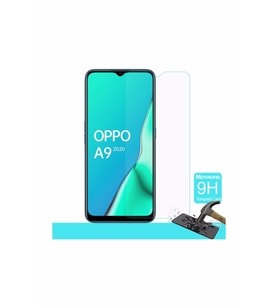Oppo A9 2020 Ekran Koruyucu Yeni Nesil HD Kalite Kırılmaz Cam (Renksiz)