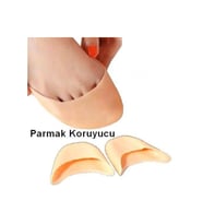 2 Li Silikon Parmak Gömleği Ayak Parmak Koruyucu Tüm Parmakları Kapatan Koruyucu