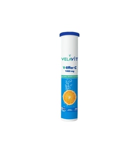 Velavit V-Effer C 1000 mg 20 Efervesan Tablet