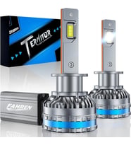 Fahren H1 Termitör 120W 28000 Lümen 6500K Süper Parlak LED Ampül (Beyaz)