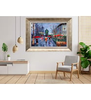 Gümüş Çerçeveli Tablo nb869
