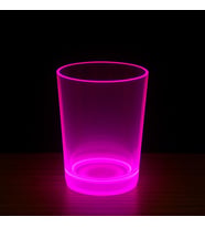 PartyGlow Neon Pembe Bardak 8.5 x 10.5 cm