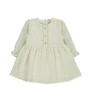 Civil Baby Dantel 6-18 Ay Elbise - Ekru