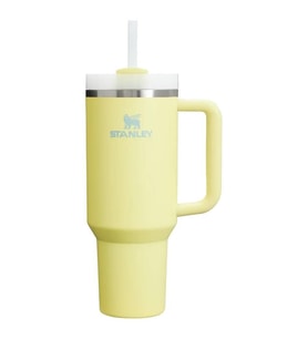 Stanley Quencher Pipetli Termos Bardak 1.18Lt Sarı (Beyaz)