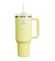 Stanley Quencher Pipetli Termos Bardak 1.18Lt Sarı (Beyaz)