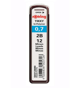 0.7 Mm Uç Min Siyah 1 Adet Rotring Siyah Kalem Uçu 0.7 Mm 1 Adet