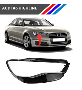 Audi A6 Highline Far Camı Sağ 2016 - Tırnaksız