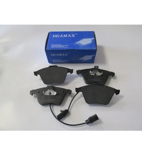 AUDI A4- 05/08; ÖN FREN BALATASI 2,0TFSI/2,7TDI(2KABLOLUDİSK)(155.2x72.7x19.3/15;6.4x73x19.3(BRAMAX) 1314-6350D 8E0698151C