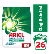Ariel Dağ Esintisi 4 Kg AquaPudra Toz Çamaşır Deterjanı