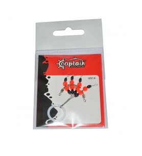 Captain 4914 4 LÜ Paket Boncuklu Fırdöndülü Stopper S BEDEN