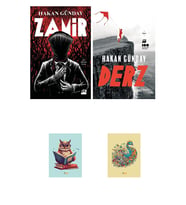 Zamir Hakan Günday - Derz Romanı - Doğan Kitap (2 NOT DEFTERLİ) (Renksiz)