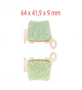 ARKA FREN DİSK BALATASI FA368 KTM EXC125-250-530