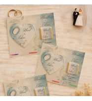 Söz Nişan Kına Nikah Düğün Hatırası Kalp Açacak Magnet
