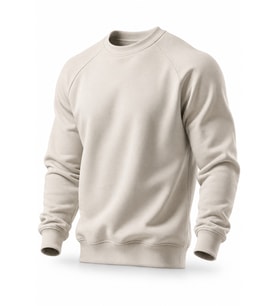 Ghassy Co. Erkek Bisiklet Yaka Spor Sweatshirt Basic Günlük Rahat Pamuklu Uzun Kollu Sweat