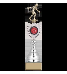 ODAK KUPA - Figürlü Kupalar - Bowling Kadın Figürlü Kupalar FG-035 B - 39 cm