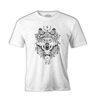 Kurt Tattoo Beyaz Erkek Tshirt