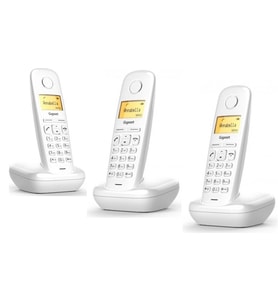Gigaset 1 Harici 3 Dahili Dect Telsiz Kablosuz Telefon Santrali Beyaz