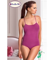 DoReMi İnce Askılı Kaplı Body (Mor)