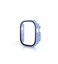Apple Watch Ultra 49mm Uyumlu Kasa ve Ekran Koruyucu Zore Watch Gard 19 (Açık Mavi)