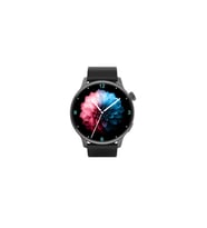 Samsung Galaxy A73 Uyumlu Akıllı Saat Kadınlar İçin Mini Model 41MM (Siyah)