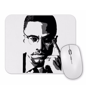 Malcom X İllustrasyon Mouse Pad