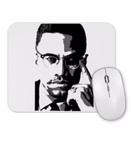 Malcom X İllustrasyon Mouse Pad