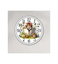 bilge Tasarım Çocuk Odası Duvar Saati 30 x 30 CM (Karışık)