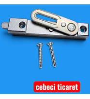 cebeci1910 PVC (Pimapen) Pencere Kapı Çift Açılım Sürgü Alt Üst Emniyet Kilidi Açılım SınırlayıcI