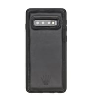SAMSUNG S10 SİYAH LEATHER KILIF   