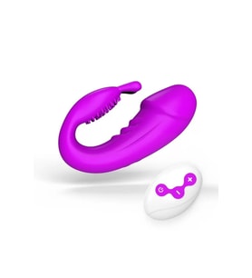 Kablosuz Kumandalı Şarjlı Giyilebilir 2 in 1 Mini Vibratör
