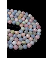10 MM Morganit Taşı Dizi A (Karışık)