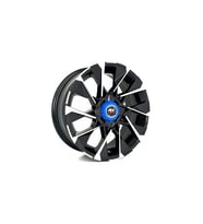 4*100*17*7.0 ET37 CH60.1 TRUVA419 BLACK DIAMOND