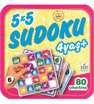5 x 5 Sudoku – 6 (4 Yaş +)