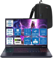 Acer Predator Helios Neo 16 Aı Intel®core™ Ultra 9 275HX 96GB Ddr5 2tb SSD 8GB/RTX5060 115W 16" 2560 x 1600 Wqxga 240HZ  WIN11PRO Gaming Bilgisayar. NHQVUEY001P29+ZETTAÇANTA