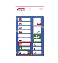 Bigpoint Sticker School Arabalar 5 Yaprak x 15 Adet
