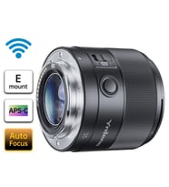 Yongnuo 35mm F1.8S DA DSM WL APS-C Otofokus Wireless Lens, Siyah (Sony E)