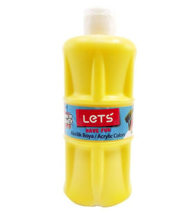 Lets Akrilik Boya 500 ml Sarı