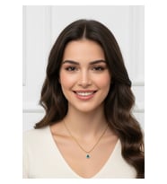 Nazar Boncuklu Dorica Zincir 14 Ayar
