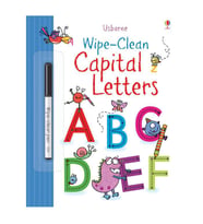 Wipe-Clean:Capital Letters Usborne Publishing