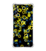 Huawei P20 Pro  Köşe Korumalı Antişok Kapak Semboller Tasarımlı Şeffaf  Kılıf
