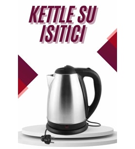 Çelik Su Isıtıcı Kettle Dayanıklı Paslanmaz Çelik Uzun Ömürlü